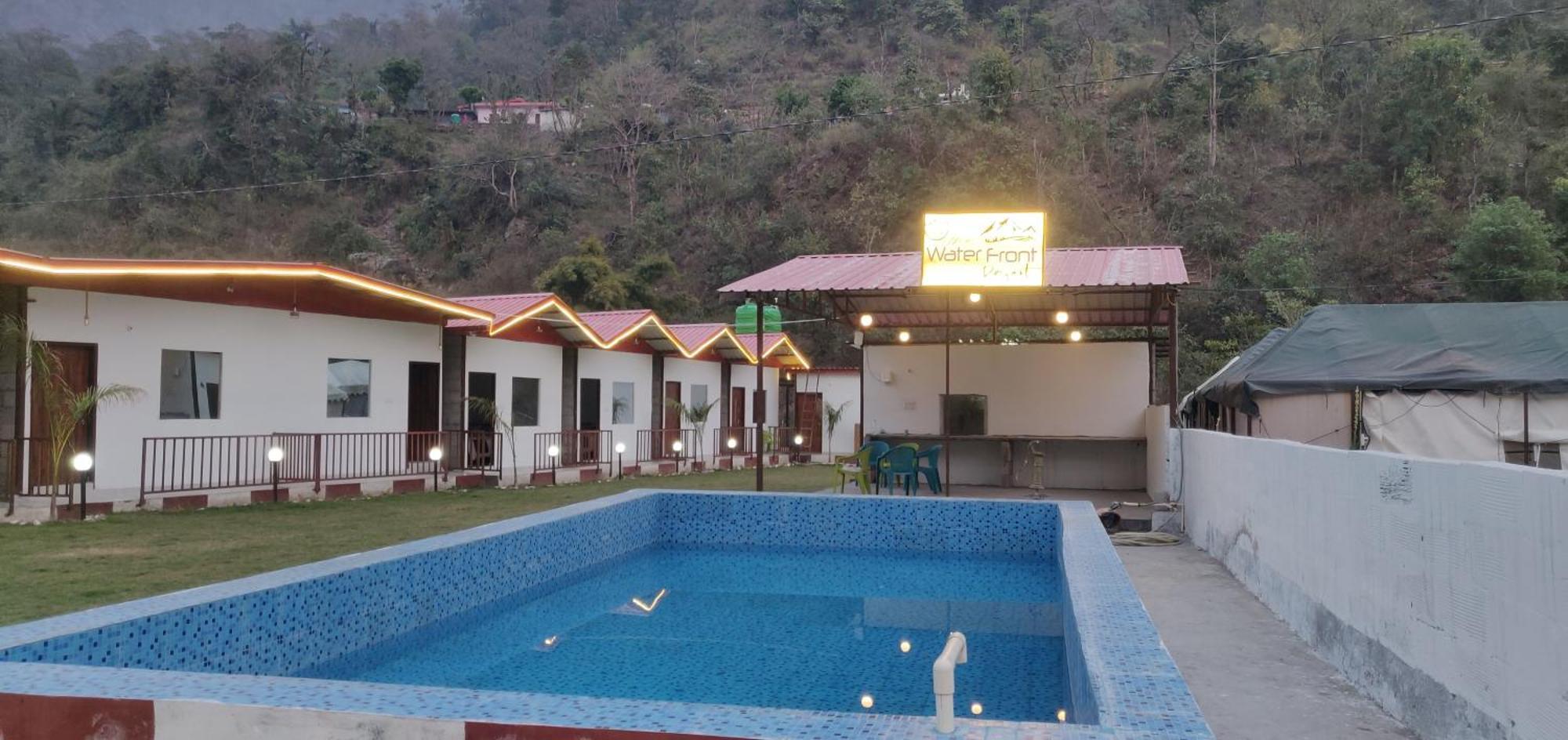 The Waterfront Resort Ришикеш Экстерьер фото